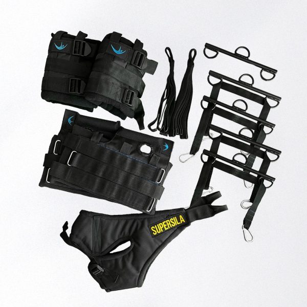 Pravilo Alpha Gravity Pro Set: Arm & Leg Cuffs, Glisson Loop, Reinforced Steel Spreader Bar