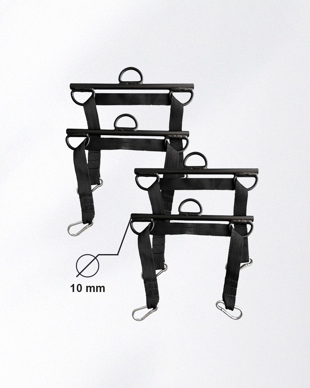 Reinforced Suspension Cuffs for Pravilo Trainer with Metal Spreader Bar | Alpha Gravity - Зображення 3